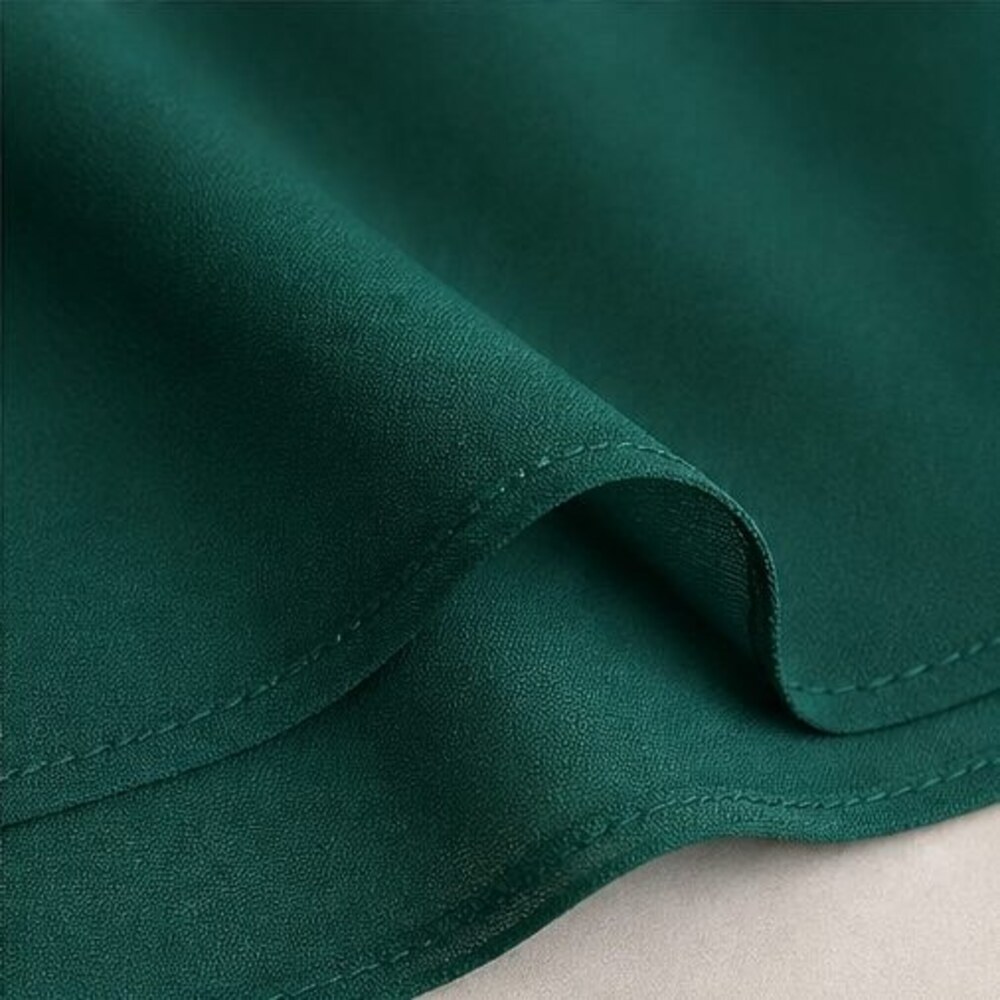 Emerald Ruffle Blouse - Picture 6 of 6